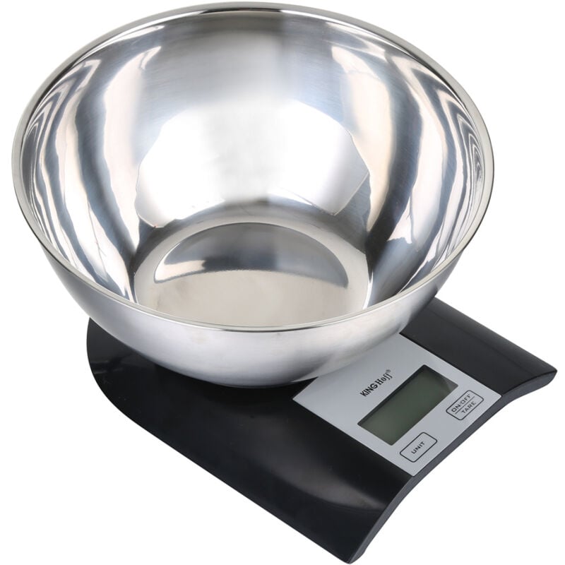 foto del prodotto bilancia da cucina elettronica con ciotola 2l kinghoff kh 1828