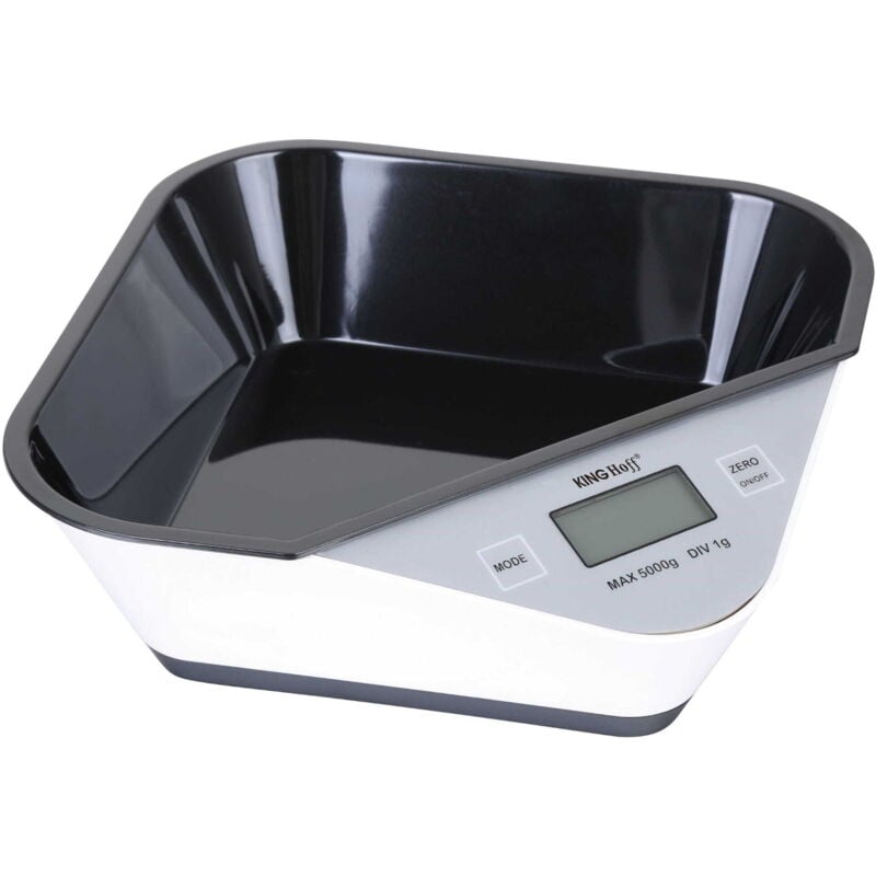 foto del prodotto bilancia da cucina elettronica con ciotola 800ml 1g 5kg kinghoff kh 1826