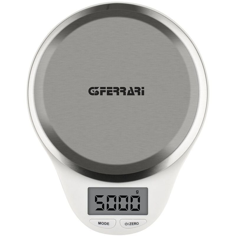 foto del prodotto bilancia da cucina elettronica g3ferrari g20082 maddy pesa alimenti bianca