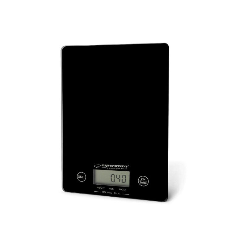 foto del prodotto bilancia da cucina esperanza eks002k nero 5 kg