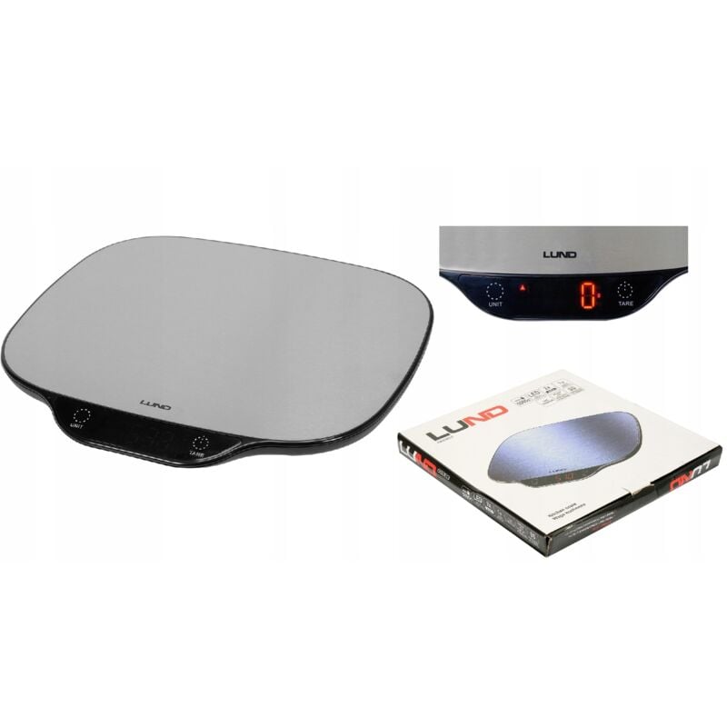 foto del prodotto bilancia da cucina lund 68363 acciaio inossidabile, precisione e design elegante, 1 pezzo.