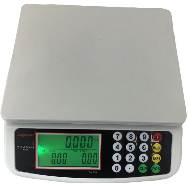 foto del prodotto bilancia da cucina professionale 30 kg bilancia alimentare elettronica digitale di precisione di grandi dimensioni 1 g in acciaio inossidabile e