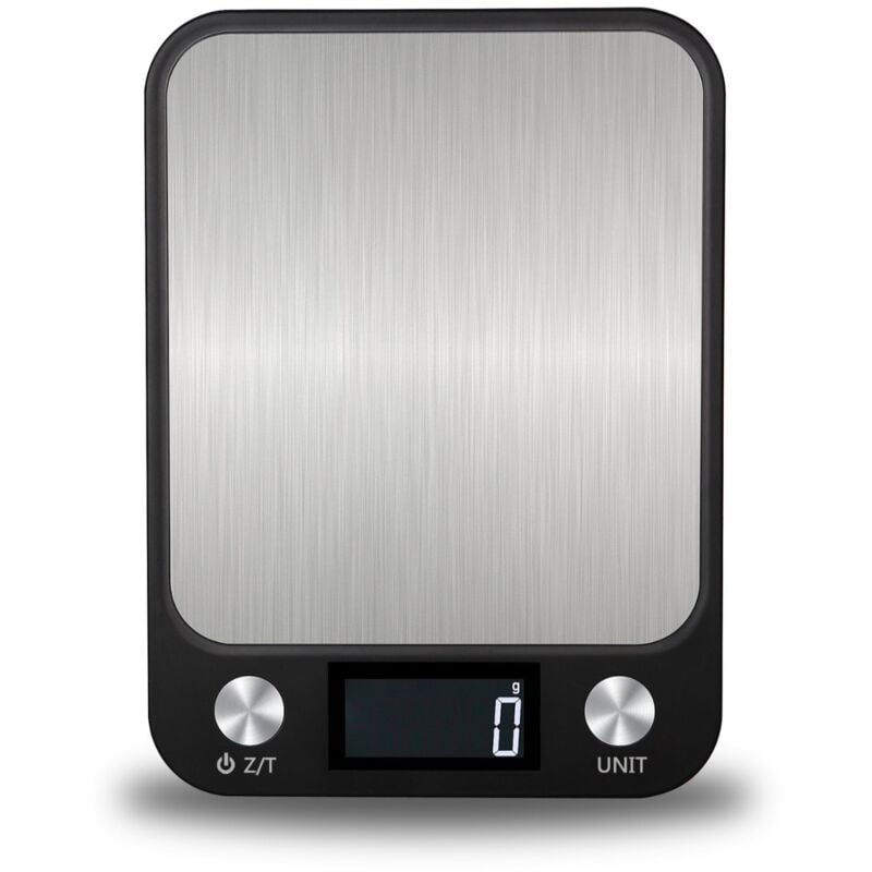 foto del prodotto bilancia da cucina ricaricabile da 10 kg, bilancia elettronica di precisione 0,001 kg con cavo usb, bilancia digitale in acciaio inossidabile, 6