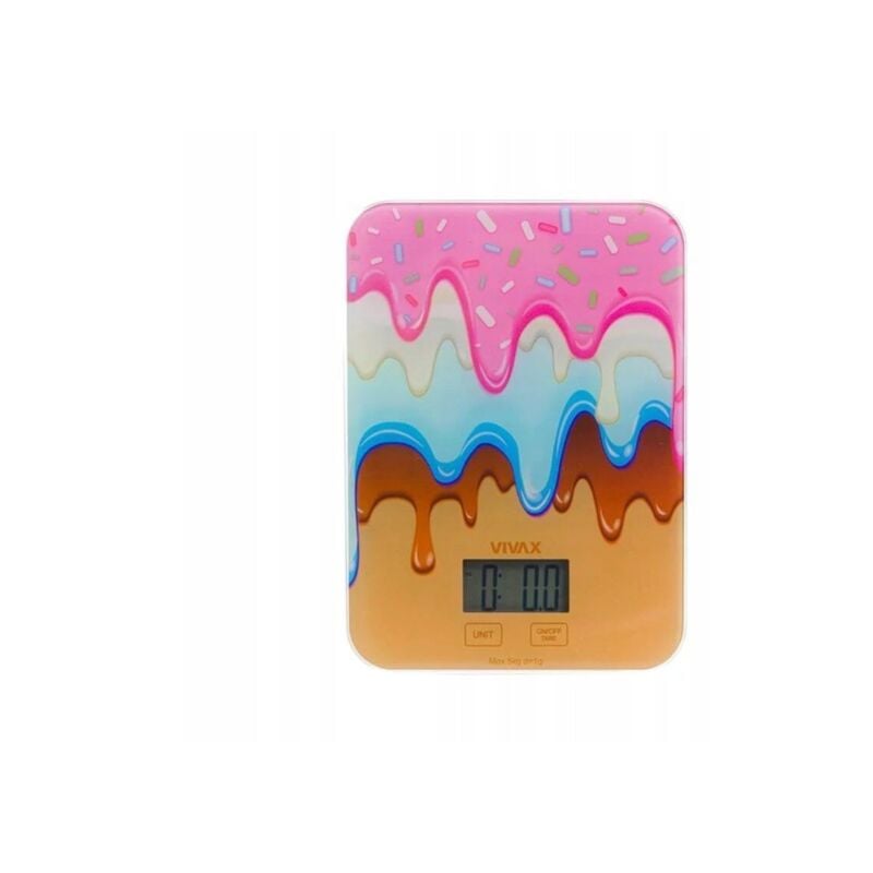 foto del prodotto bilancia da cucina vivax ks 505p multicolore