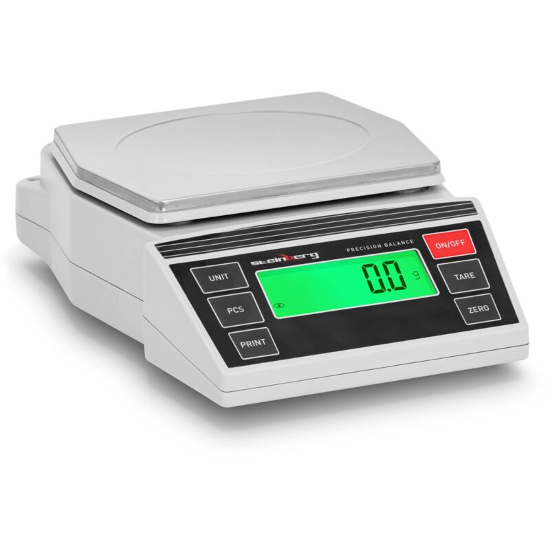 foto del prodotto bilancia di precisione digitale da 2 g a 10 kg 0,1 g 196 x 160 mm bilancia