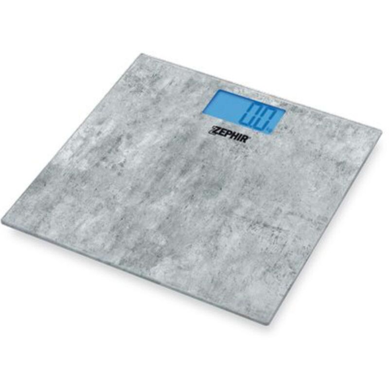 foto del prodotto bilancia digitale pesapersone zhs810 zephir pietra cm 30 kg 150 1xcr2032 non inclusa 1 pezzo
