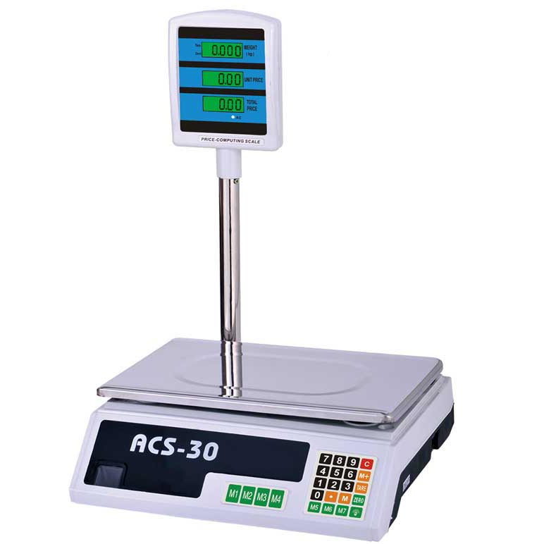 foto del prodotto bilancia elettronica da banco portata 40kg bilance professionale commerciale