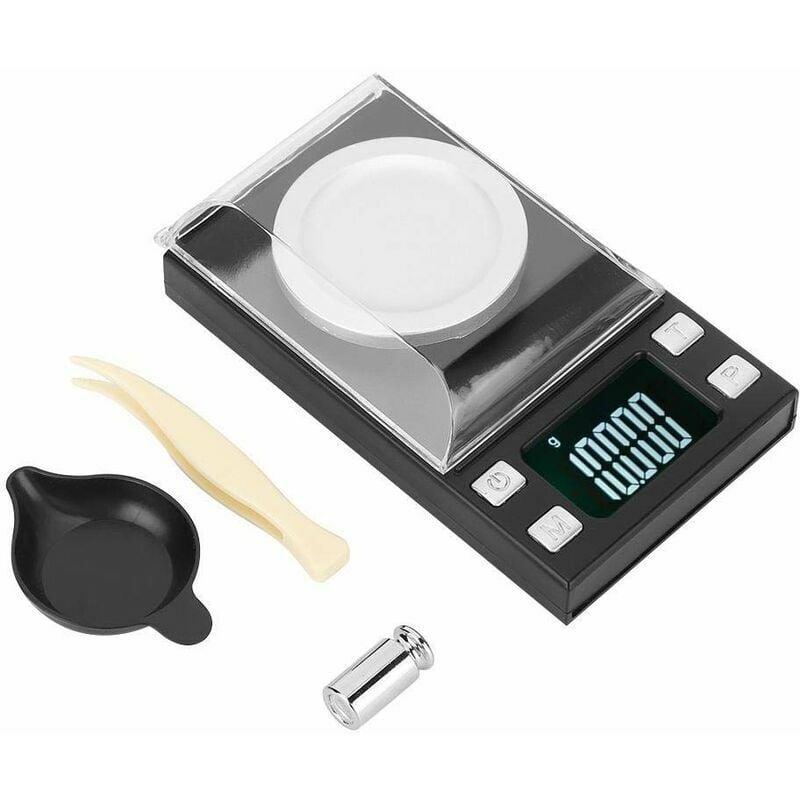 foto del prodotto bilancia elettronica digitale portatile ad alta precisione da 0,001 g con display lcd, ideale per pesare gioielli, pillole d oro, ecc. capacit di