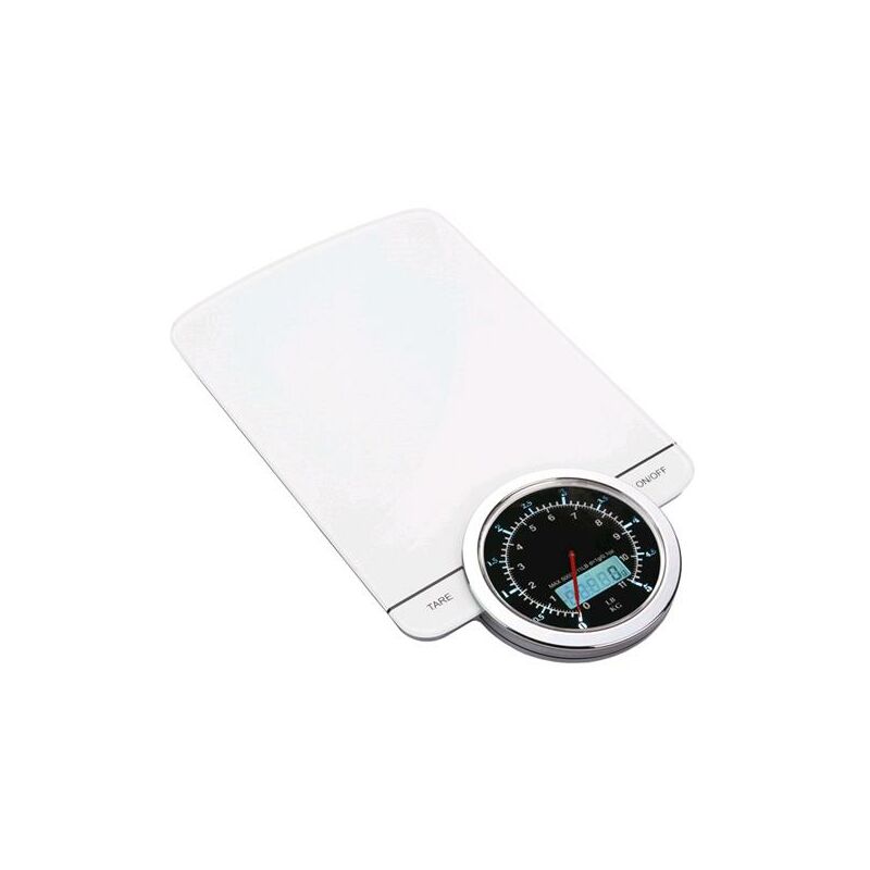 foto del prodotto bilancia eva elettronica da cucina 5 kg div 1 gr alta precisione vetro 033402