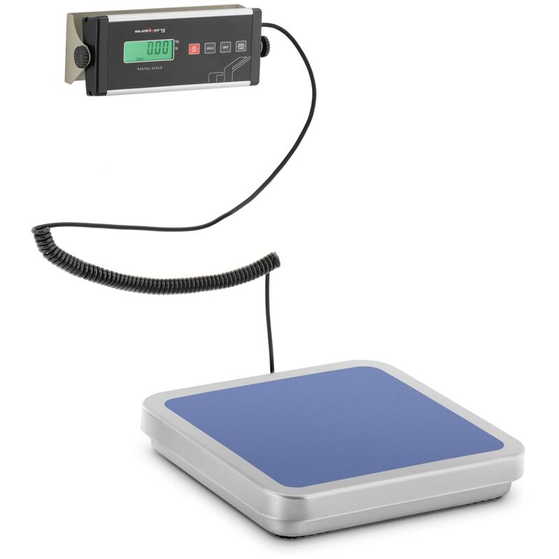 foto del prodotto bilancia per pacchi 150 kg 0,05 kg display lcd esterno 31,5 x 32,5 cm 140005590