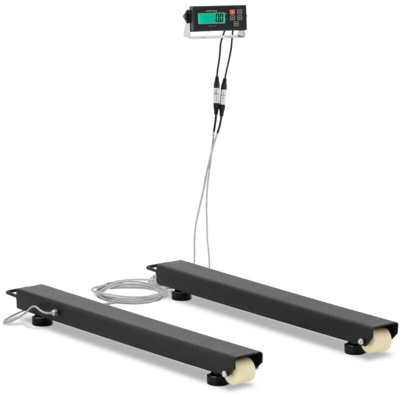 foto del prodotto bilancia pesa pallet con trave a slitta lcd 2500 0,5 kg 1000 x 100 mm