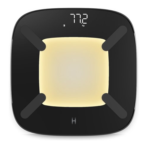 foto del prodotto bilancia pesapersone homedics scl bbc200 bk3r glo body analyser black