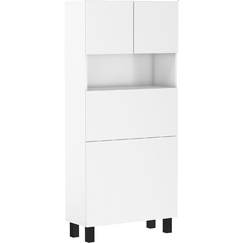 foto del prodotto bim furniture homi scrivania pieghevole bianca opaca