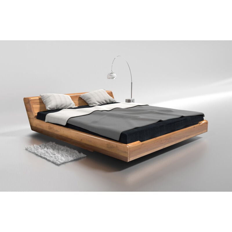 foto del prodotto bim furniture letto matrimoniale kobe in rovere massiccio 200x200 cm