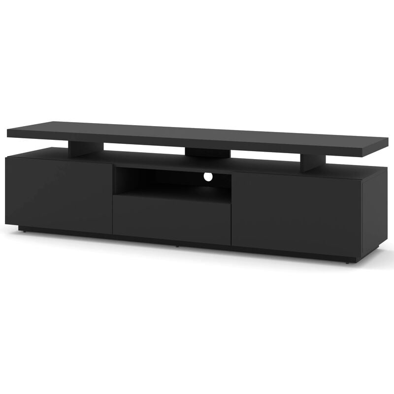 foto del prodotto bim furniture mobile tv adam 180 cm nero opaco
