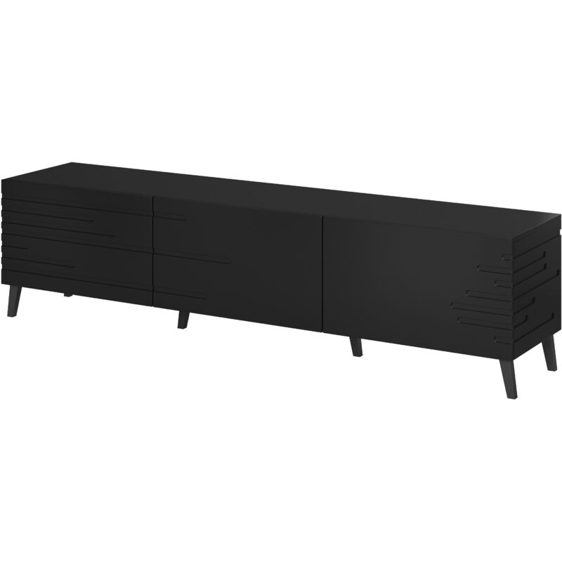 foto del prodotto bim furniture mobile tv nova 186 cm nero opaco