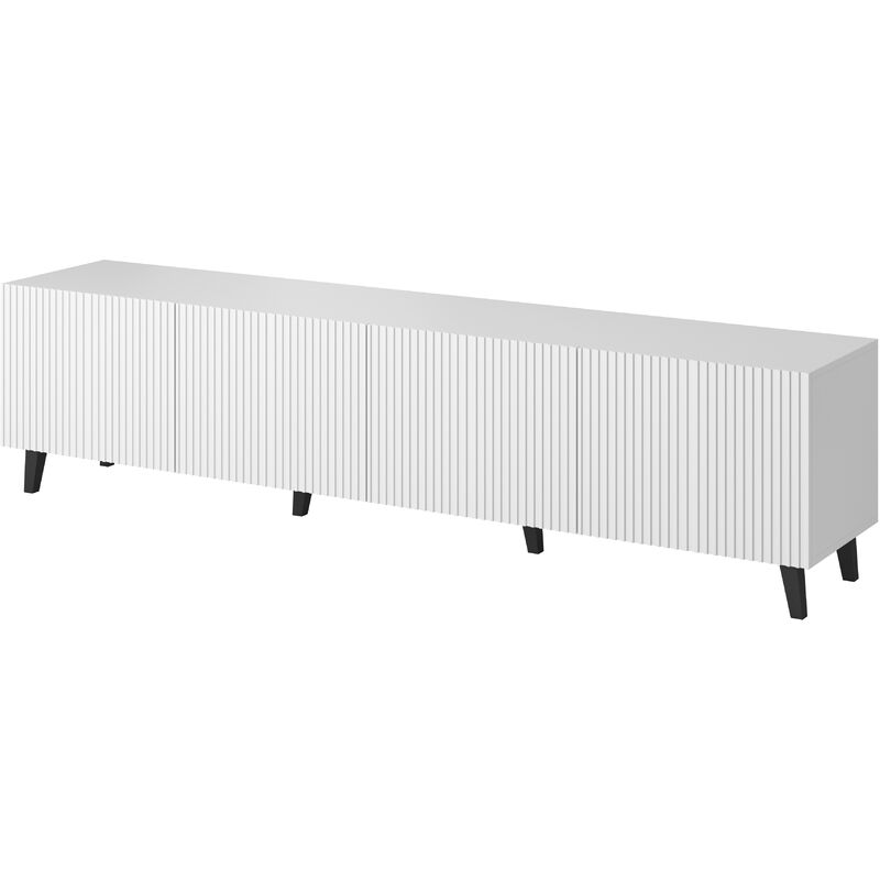 foto del prodotto bim furniture pafos 4d 200 cm supporto tv bianco opaco