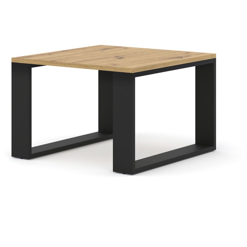 foto del prodotto bim furniture tavolino luca 60x60 cm in rovere lavorato a mano