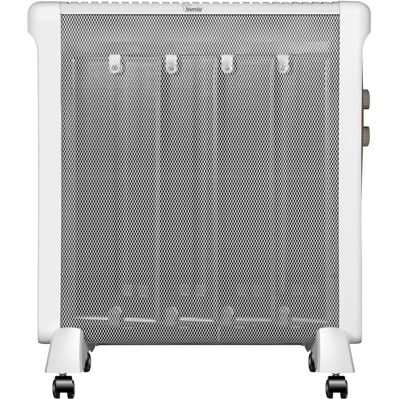 foto del prodotto bimar hc511 termoconvettore in mica a basso consumo, stufa elettrica con 2 potenze di riscaldamento, termostato regolabile, silenzioso e