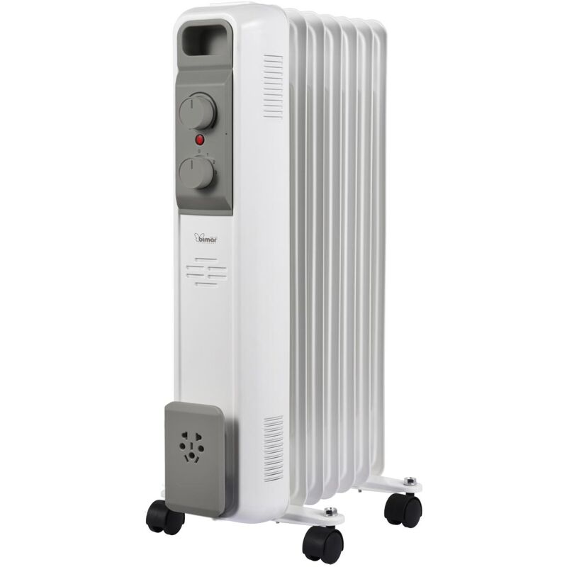 foto del prodotto bimar radiatore ad olio 7 elementi 125x575mm riscalda per convezione naturale