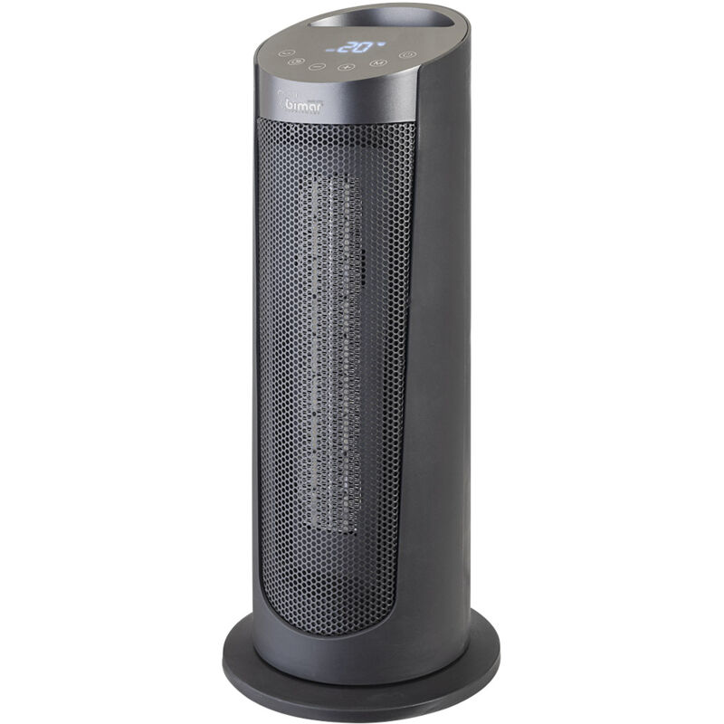 foto del prodotto bimar - termoventilatore ptc a colonna con wi-fi - potenza regolabile, controllo vocale e timer - dimensioni: 185x450x185 mm