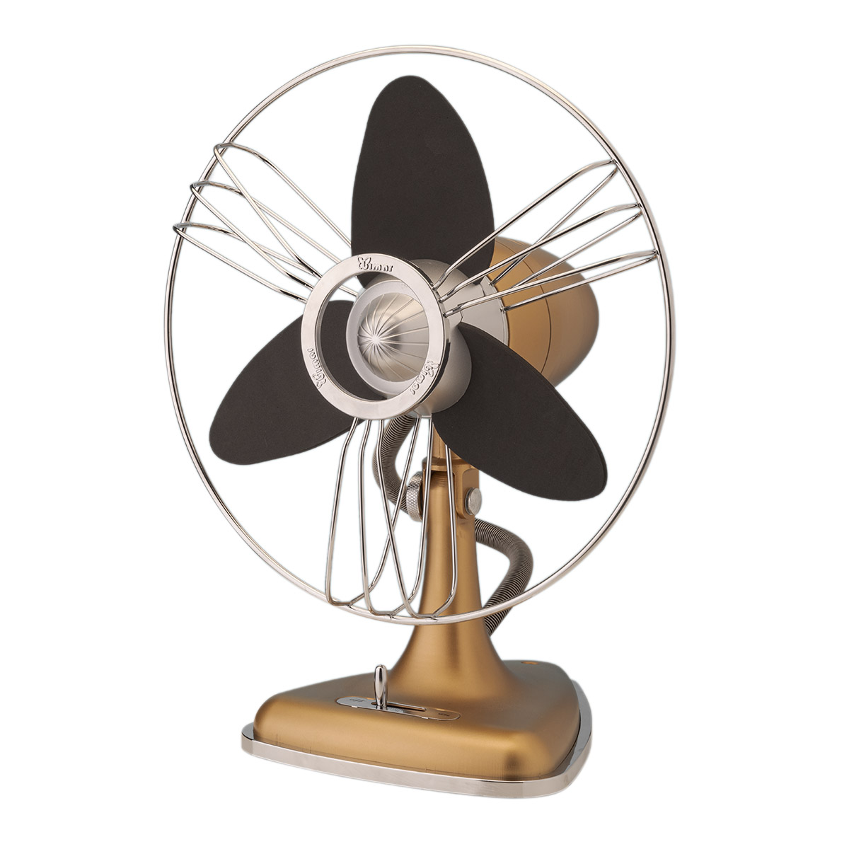 foto del prodotto bimar ventilatore tavolo vtm34.ca 30cm corpo metallo vintage 3 pale eva 3 velocità orientabile