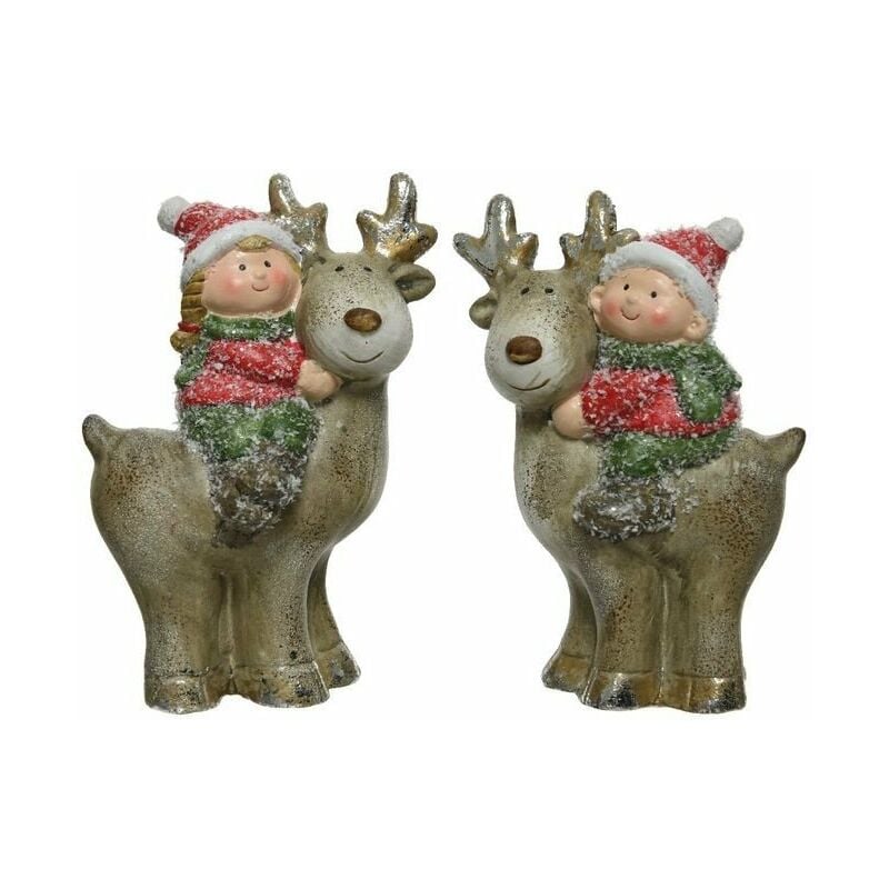foto del prodotto bimbi con renne piccoli dim 5x11 cm pezzo singolo