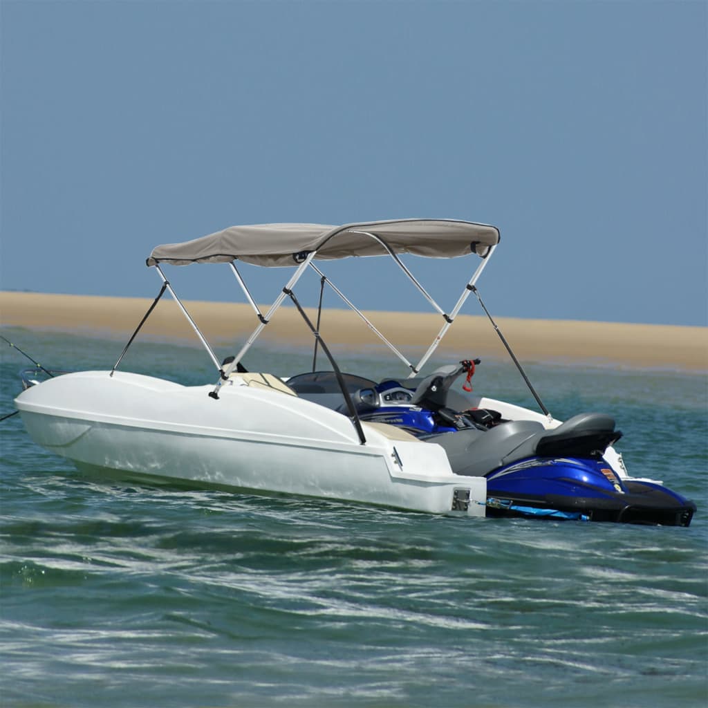 foto del prodotto bimini di prua con pareti laterali 3 archi 183x 170 182 x137cm