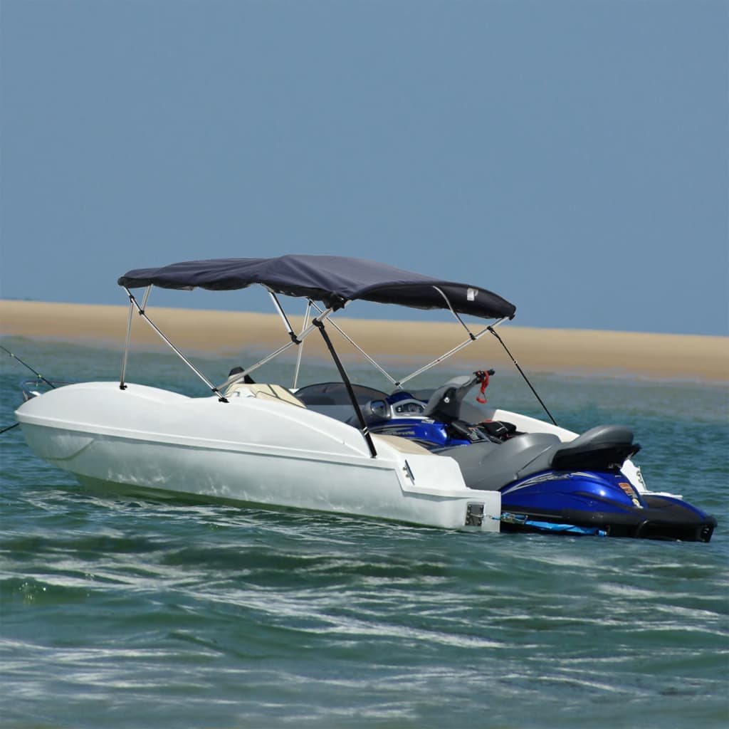foto del prodotto bimini di prua pareti laterali rete 4 archi 243x 185 198 x137cm