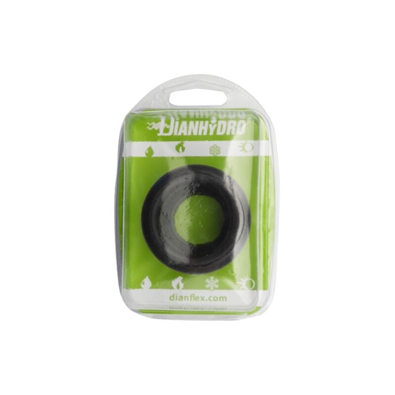 foto del prodotto bimorsetto in gomma nera blister diam. mm 40 faidf