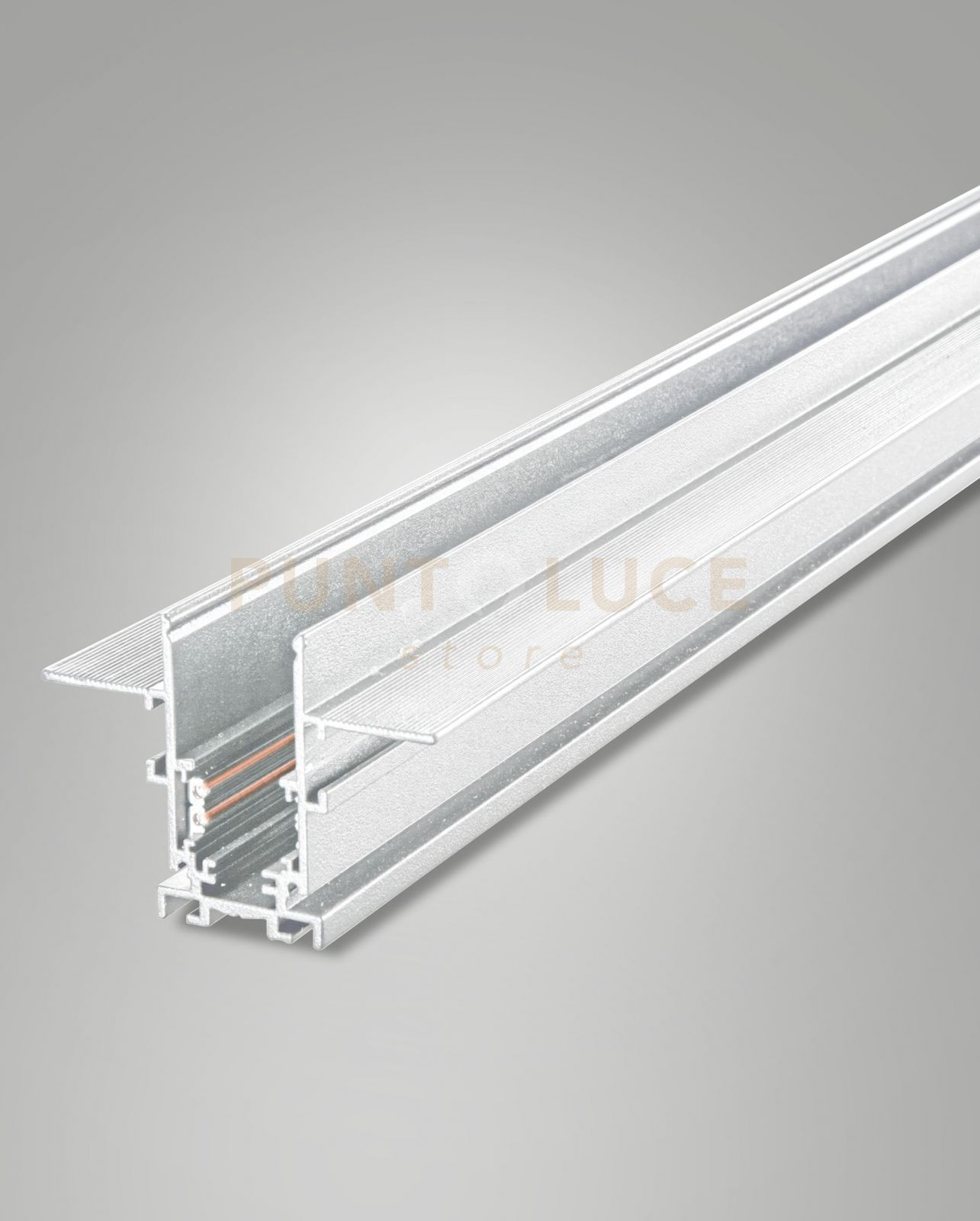 foto del prodotto binario 48v bianco incasso l300cm con tappi ip20