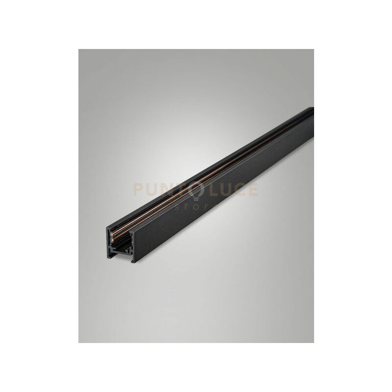 foto del prodotto binario 48v nero h2,74cm l100cm con tappi ip20