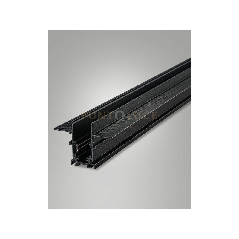 foto del prodotto binario 48v nero incasso l300cm con tappi ip20