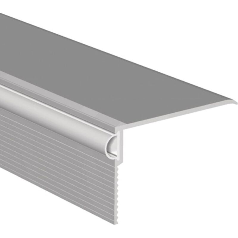 foto del prodotto binario di ristrutturazione arp lunghezza 1800 mm larghezza 55 mm alluminio anodizzato argento