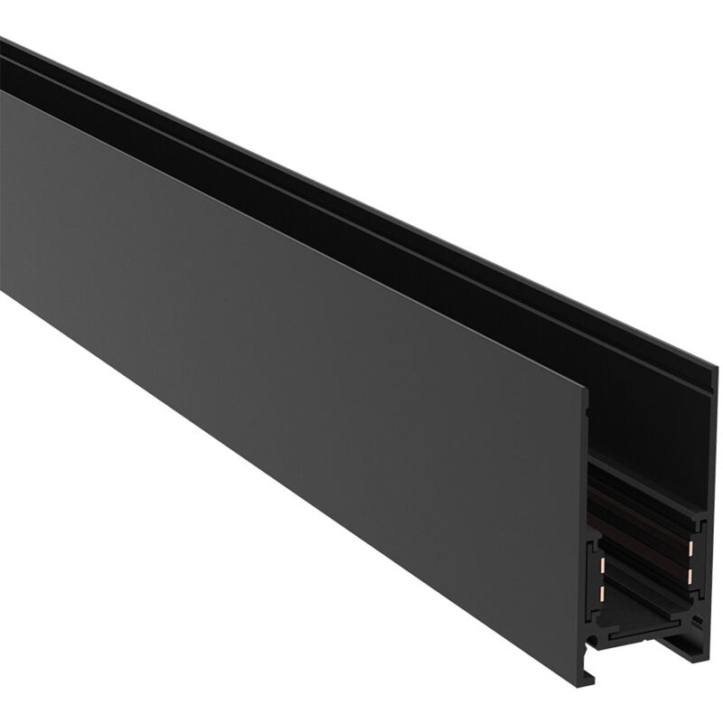 foto del prodotto binario moderno busbar trunkings exility alluminio nero 1m