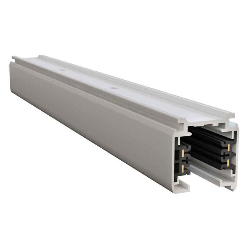 foto del prodotto binario moderno busbar trunkings trinity alluminio bianco 1m