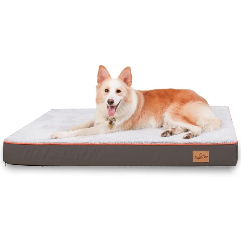 foto del prodotto bingo paw grande materassino letto cane materasso cuccia divano per cane lavabile 110x85x10cm