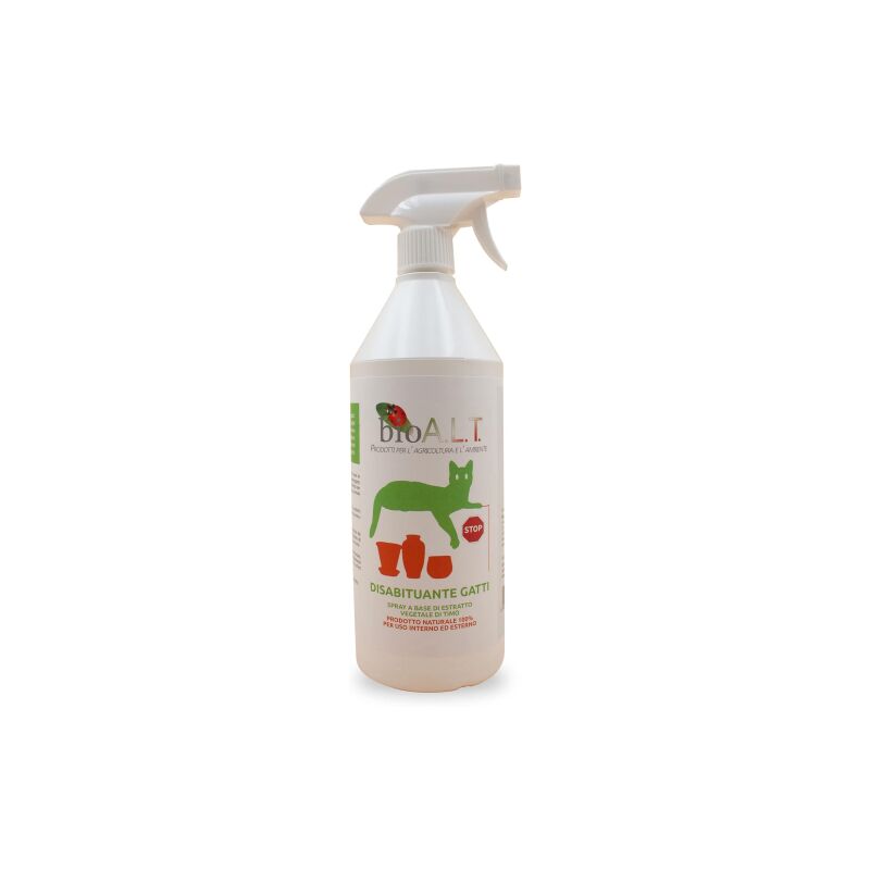 foto del prodotto bio a.l.t. bio alt disabituante gatti spray repellente estratto vegetale interni esterni 1 lt