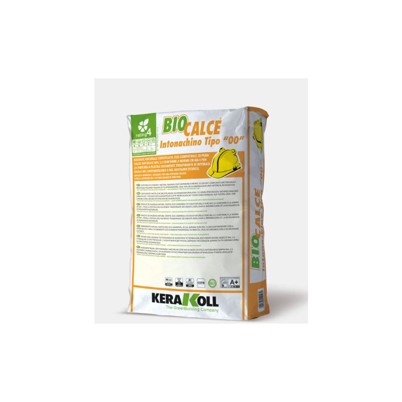 foto del prodotto biocalce intonachino tipo 00 25kg