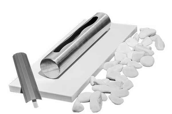 foto del prodotto biocamino stainless bianco