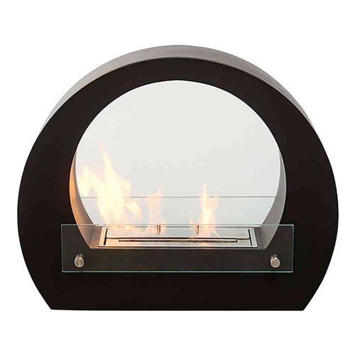 foto del prodotto biocamino tecno air system bologna da pavimento nero - 5420020003624