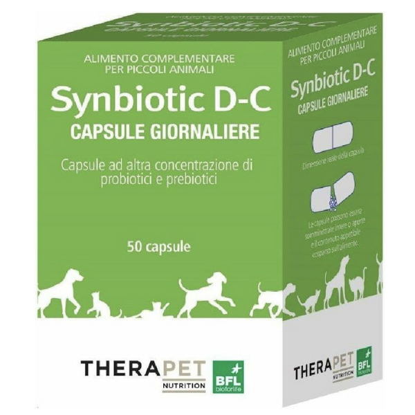 foto del prodotto bioforlife synbiotic d c capsule apribili per la flora intestinale 50 compresse 1 ordine scegli lo sconto bzr5 bzr20 200 punti fedelt integratori per cani