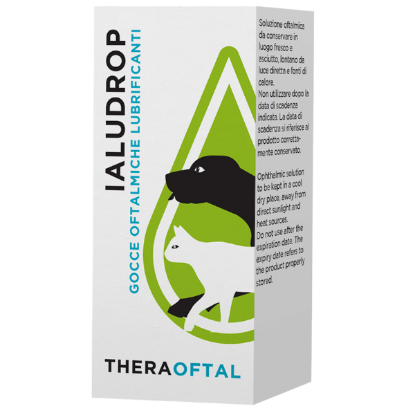foto del prodotto bioforlife theraoftal ialudrop gocce oculari lubrificanti per cani e gatti 10 ml 1 ordine scegli lo sconto bzr5 bzr20 200 punti fedelt integratori per cani