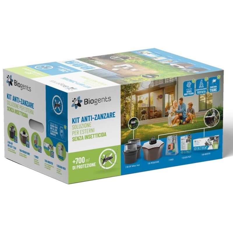foto del prodotto biogents kit completo anti zanzare con co2