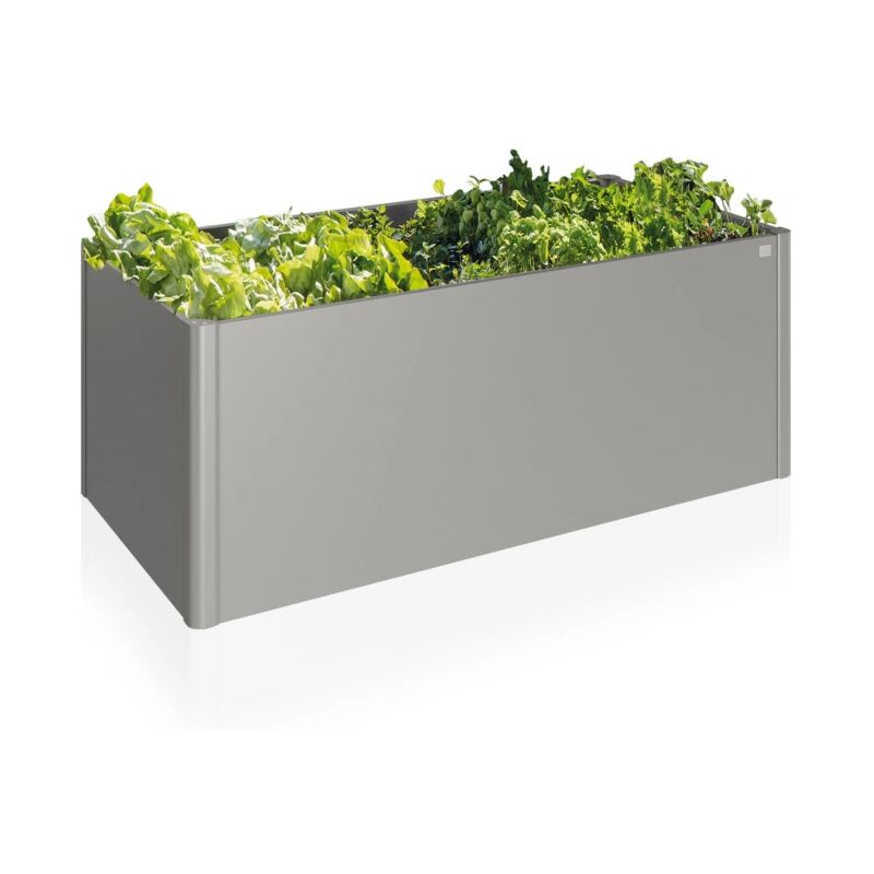 foto del prodotto biohort aiuola rialzata 2x1 grigio quarzo metallizzato . 68015