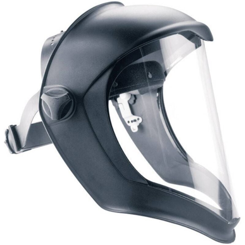foto del prodotto bionic 1011624 visiera di protezione nero, trasparente en 166, en 169, en 170 din 166, din 169, din 170 honeywell