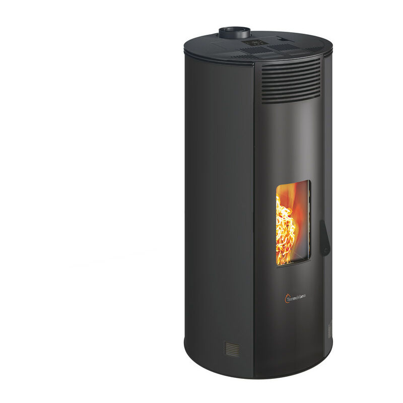 foto del prodotto biotermika stufa a pellet bio fancy 12.0 pj ermetica can gray