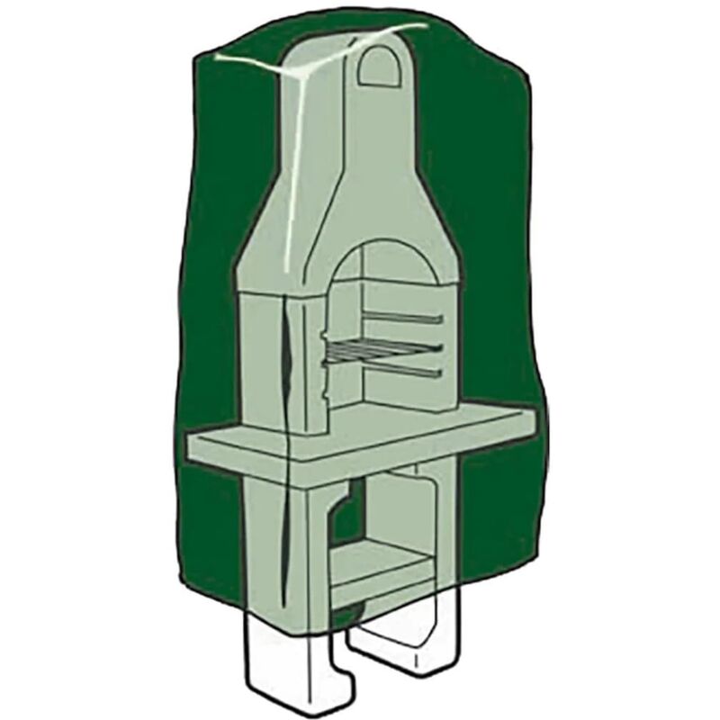 foto del prodotto biotop b2244 custodia in poliestere per barbecue verticale