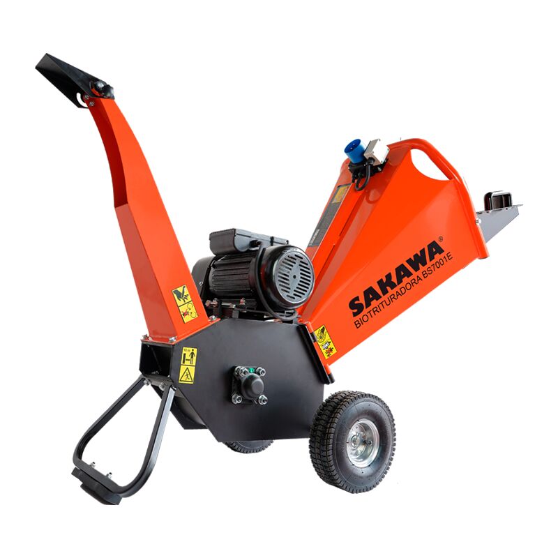 foto del prodotto biotrituratore con motore elettrico sakawa bs7001e