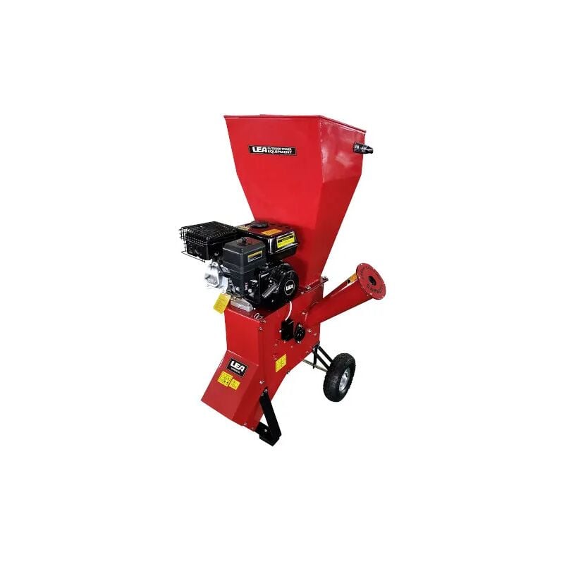 foto del prodotto biotrituratore e cippatrice lea du56212 76 motore loncin frantumazione rami da 76mm